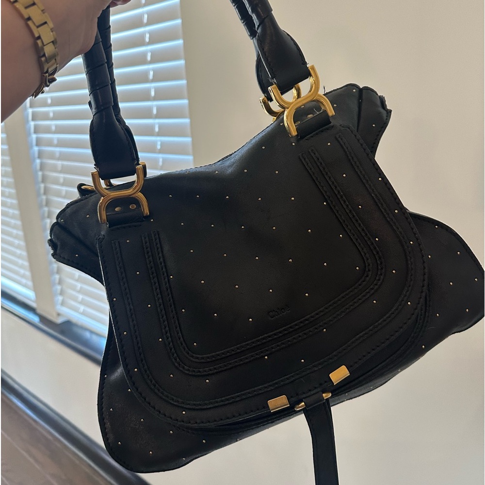 SPECIAL EDITOR Studded Chloe Marcie bag
